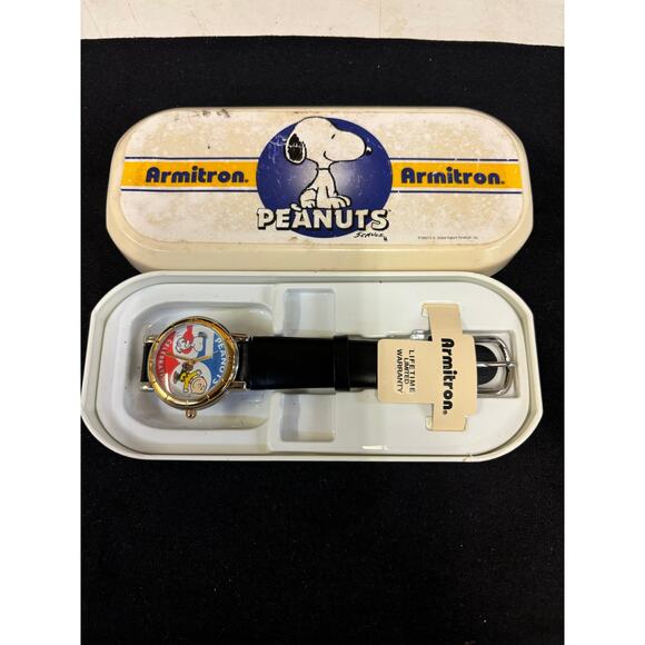 Armitron Peanuts 50th Anniversary Watch! New Battery! - Picture 1 of 9